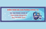Hưởng ứng tháng cao điểm tiêm vắc xin phòng COVID-19