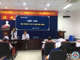 Thiết thực hội thi Phác đồ điều trị, quy trình chuyên môn kỹ thuật cho bác sĩ và điều dưỡng tại Bệnh viện Quận 4