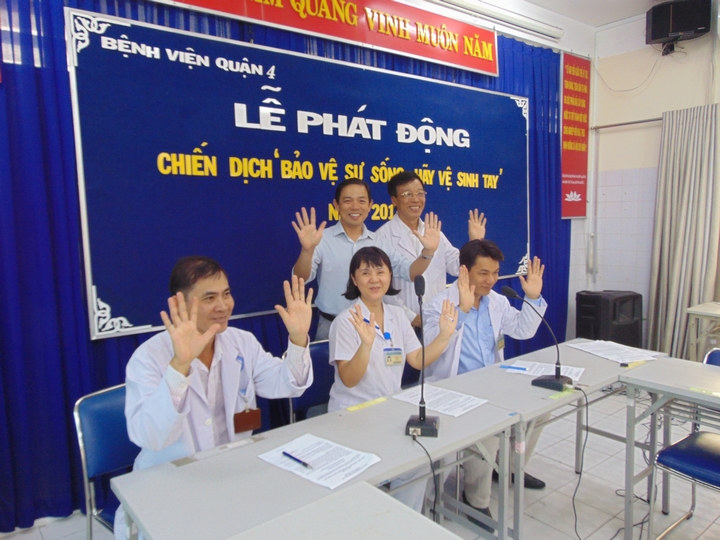 Lễ phát động chiến dịch "Bảo vệ sự sống: Hãy vệ sinh tay" năm 2017